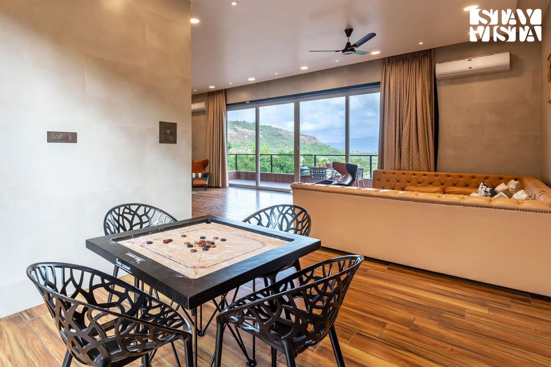 Stayvista At La Nirvana With Pool, Music Speaker & Indoor-Outdoor Game Lonavala Kültér fotó